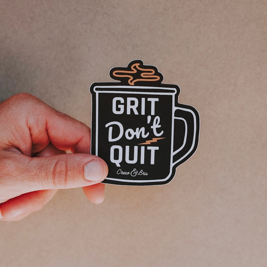 "Grit Don't Quit" Sticker